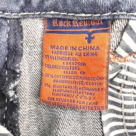 Y2K Rock Revival Ellar Low Rise Bootcut Jeans Size 27 - Picture 5 of 5